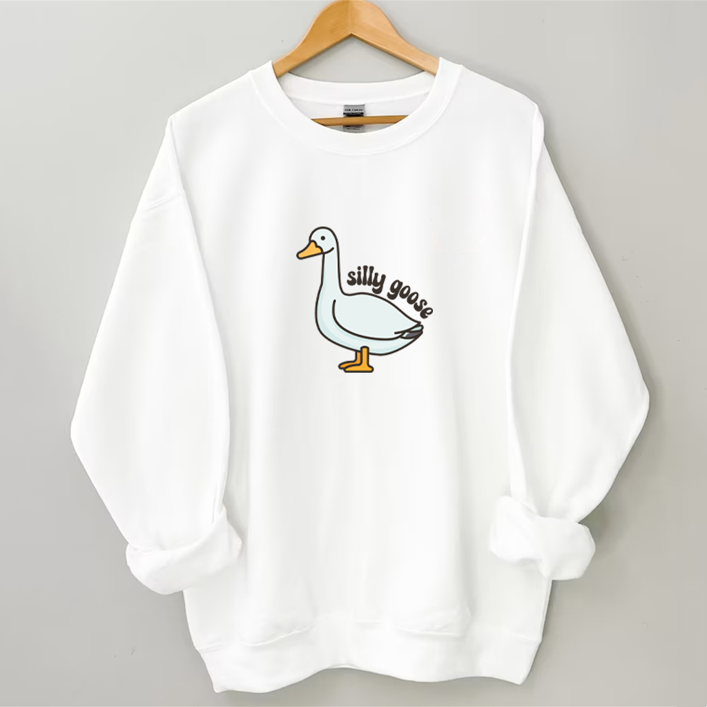 Silly Goose Sweatshirt-Shehaha