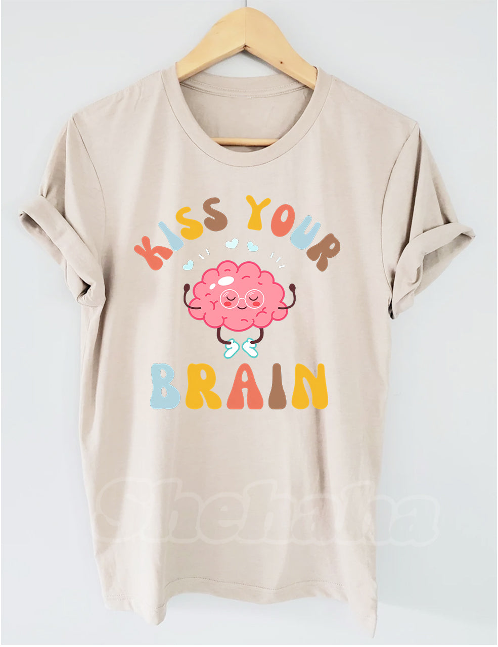 Kiss Your Brain T-shirt-Shehaha
