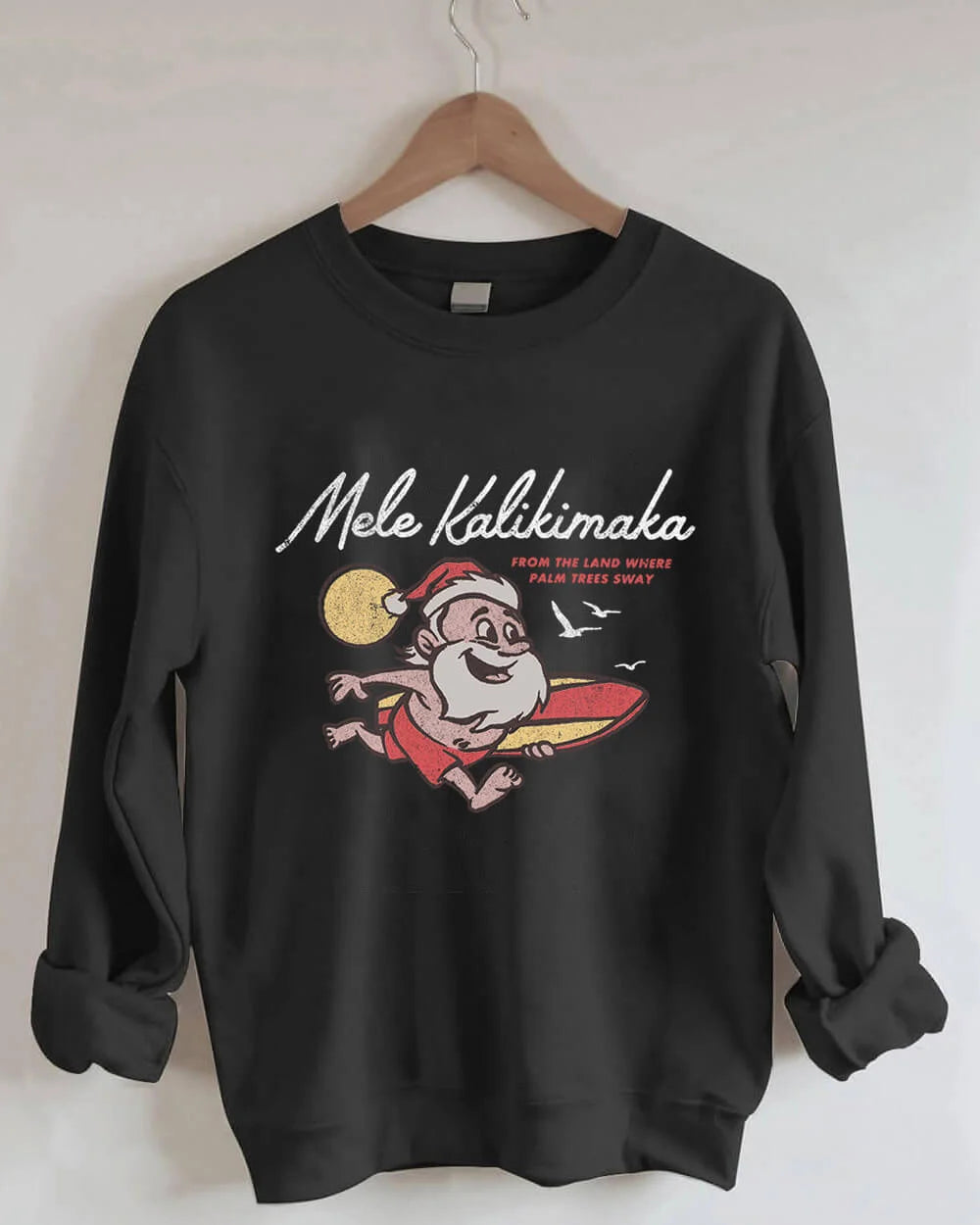 Mele Kalikimaka Hawaii Christmas Sweatshirt