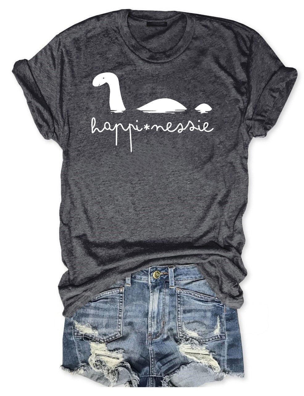 Happinessie Happy Loch Ness Monster T-shirt