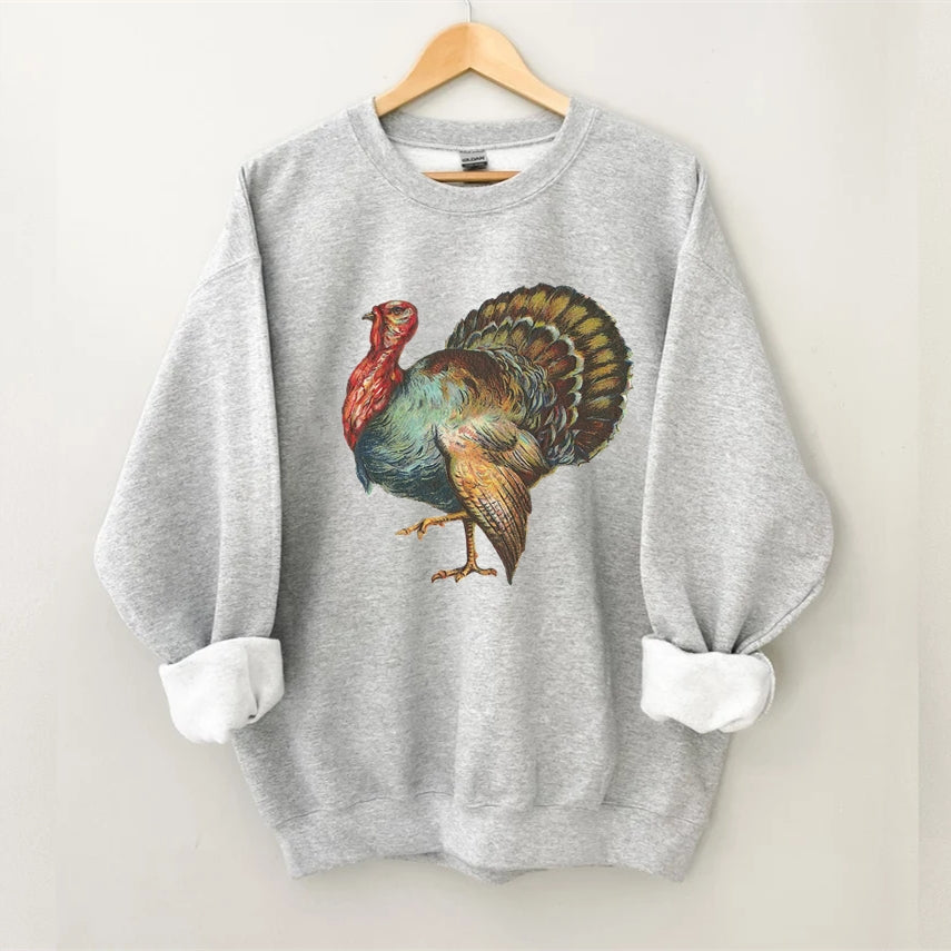 Vintage Thanksgiving Turkey Sweatshirt