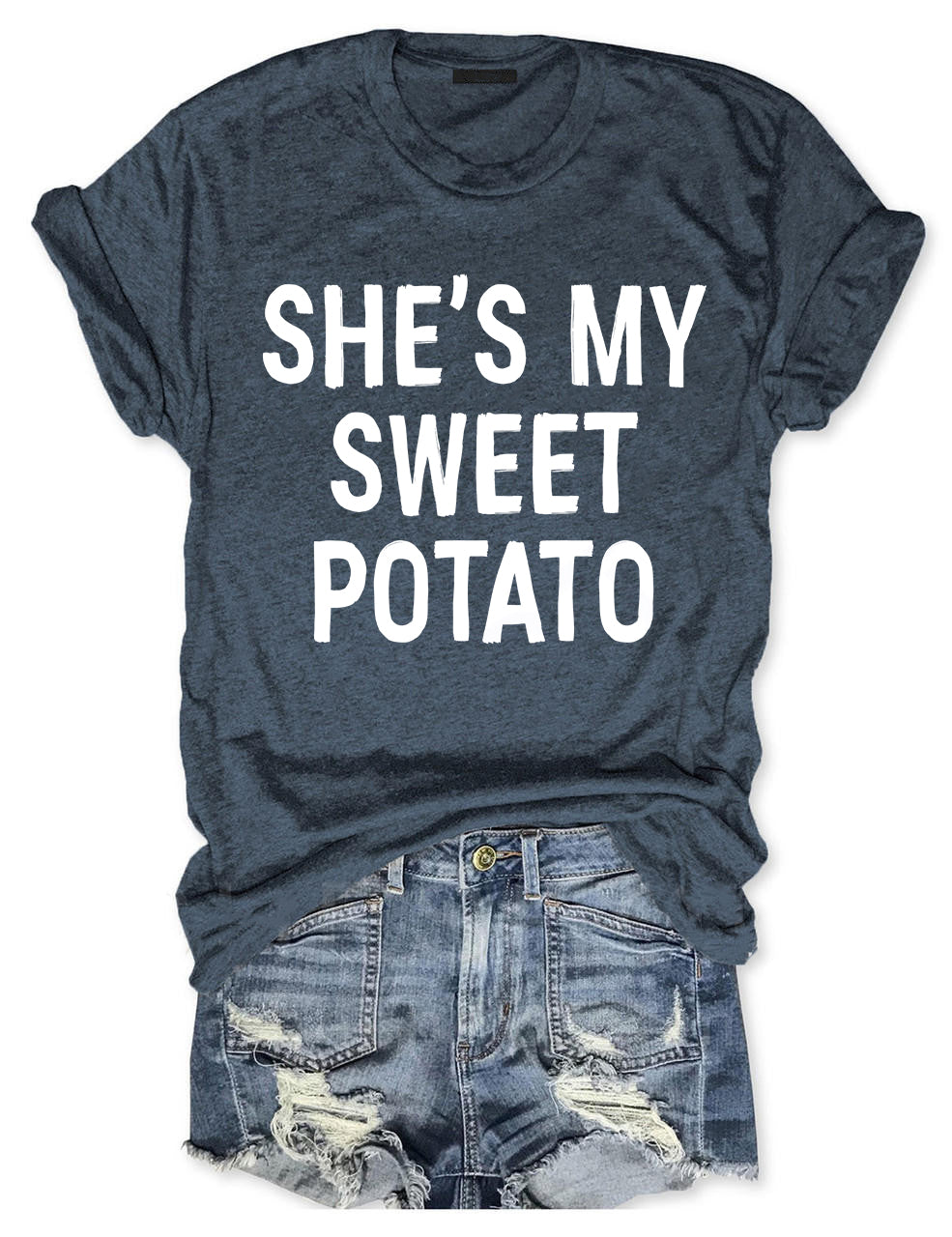 She's My Sweet Potato I Yam T-shirt