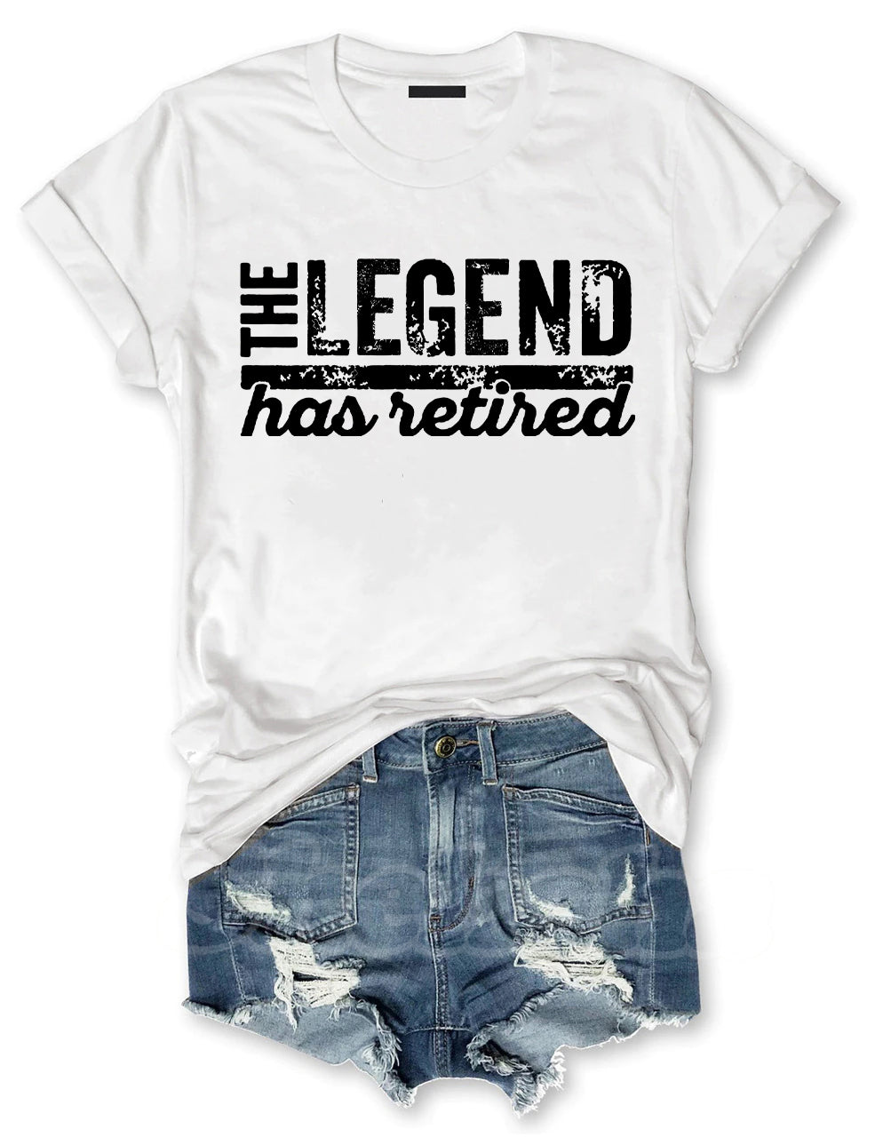 The Legend Has Retired T-shirt-Shehaha