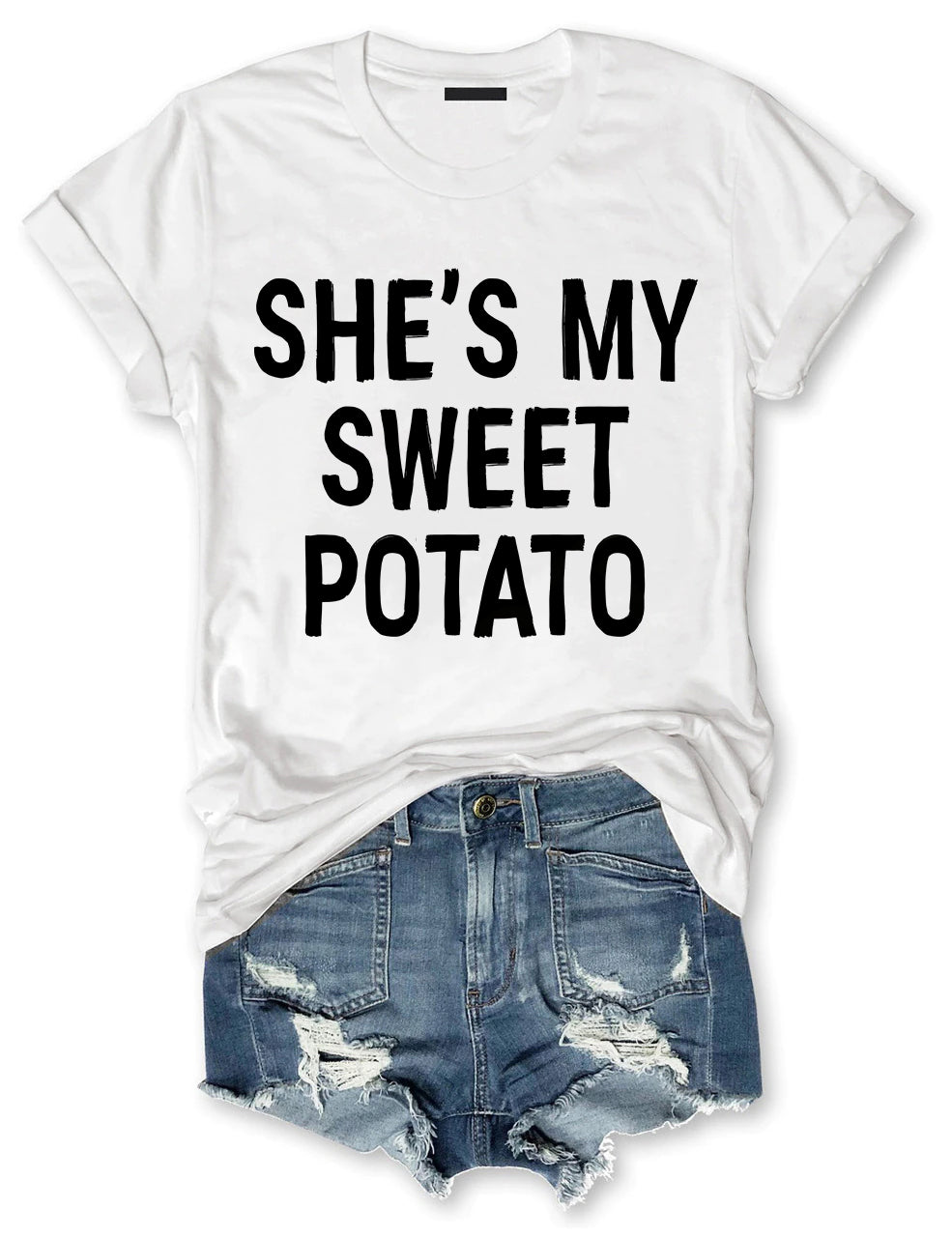 She's My Sweet Potato I Yam T-shirt