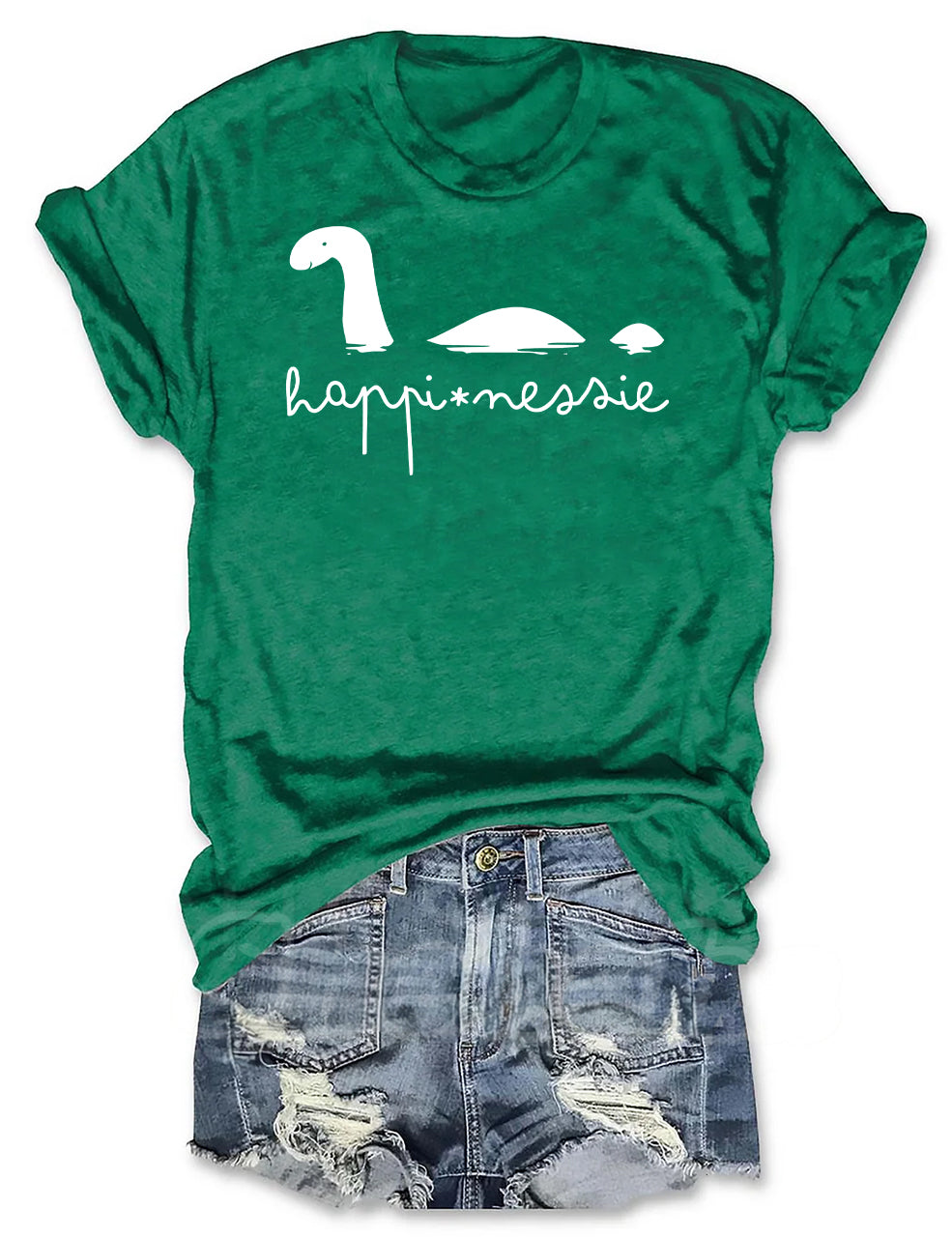 Happinessie Happy Loch Ness Monster T-shirt