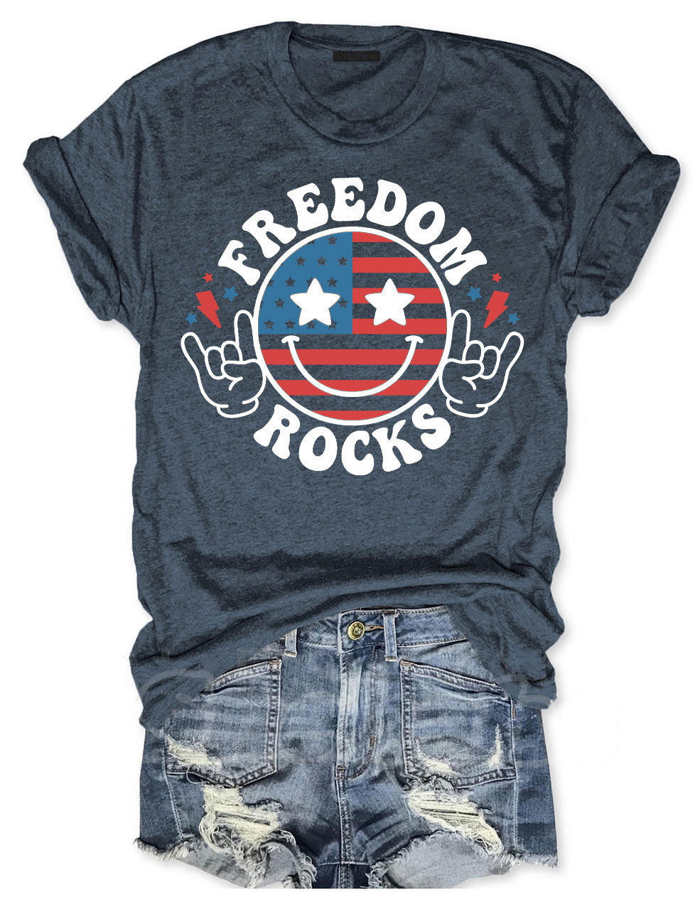 Freedom Rocks 4th of July  T-shirt