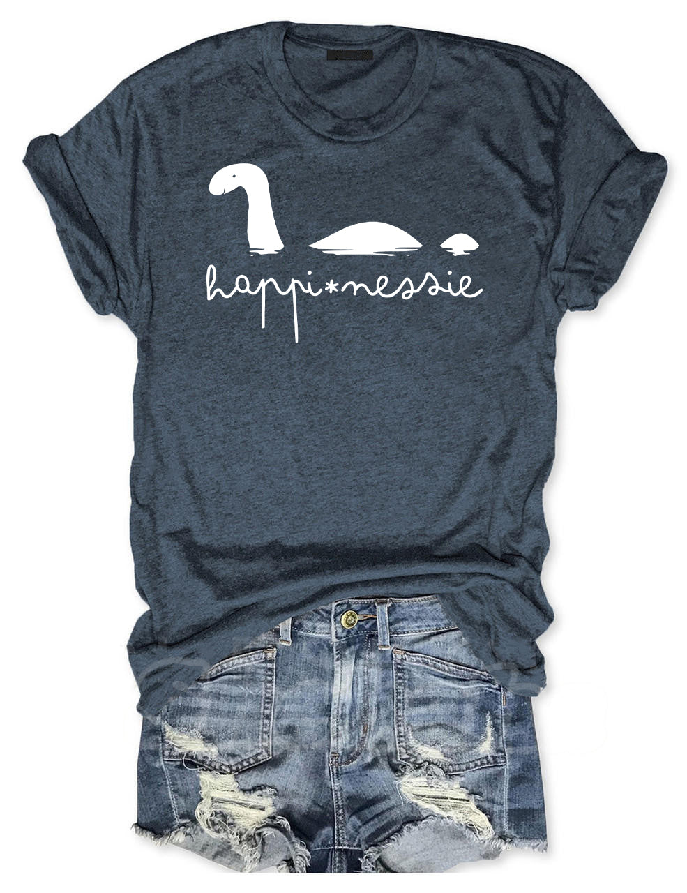 Happinessie Happy Loch Ness Monster T-shirt