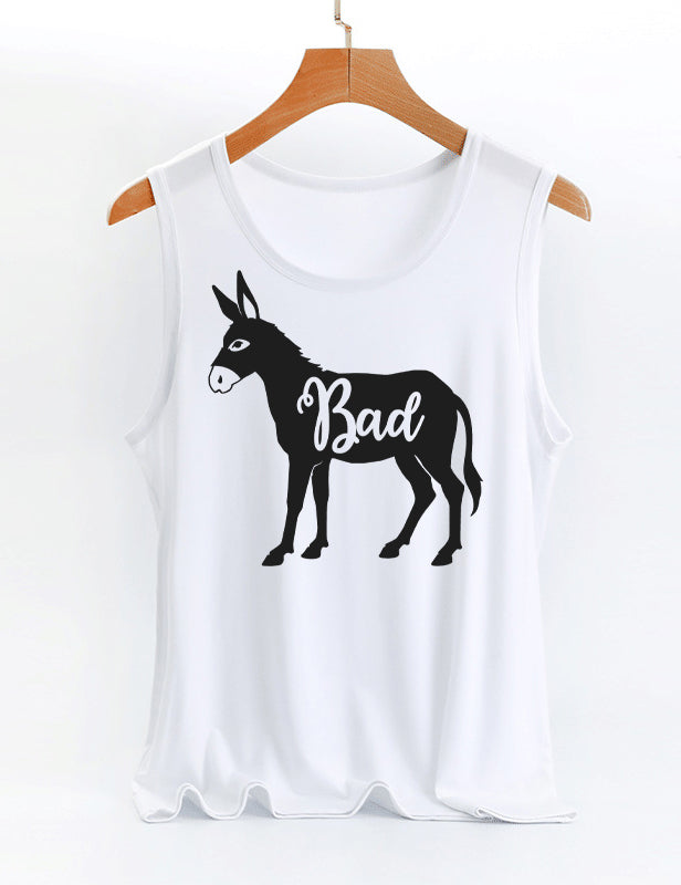 Ass Custom Text Tank Top