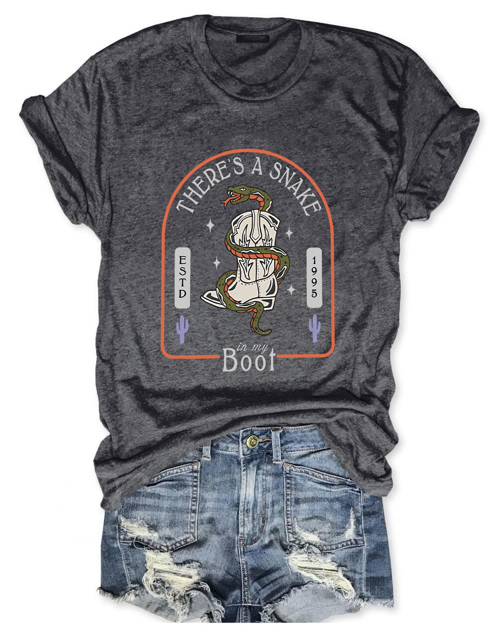 There's A Snake In My Boot T-shirt