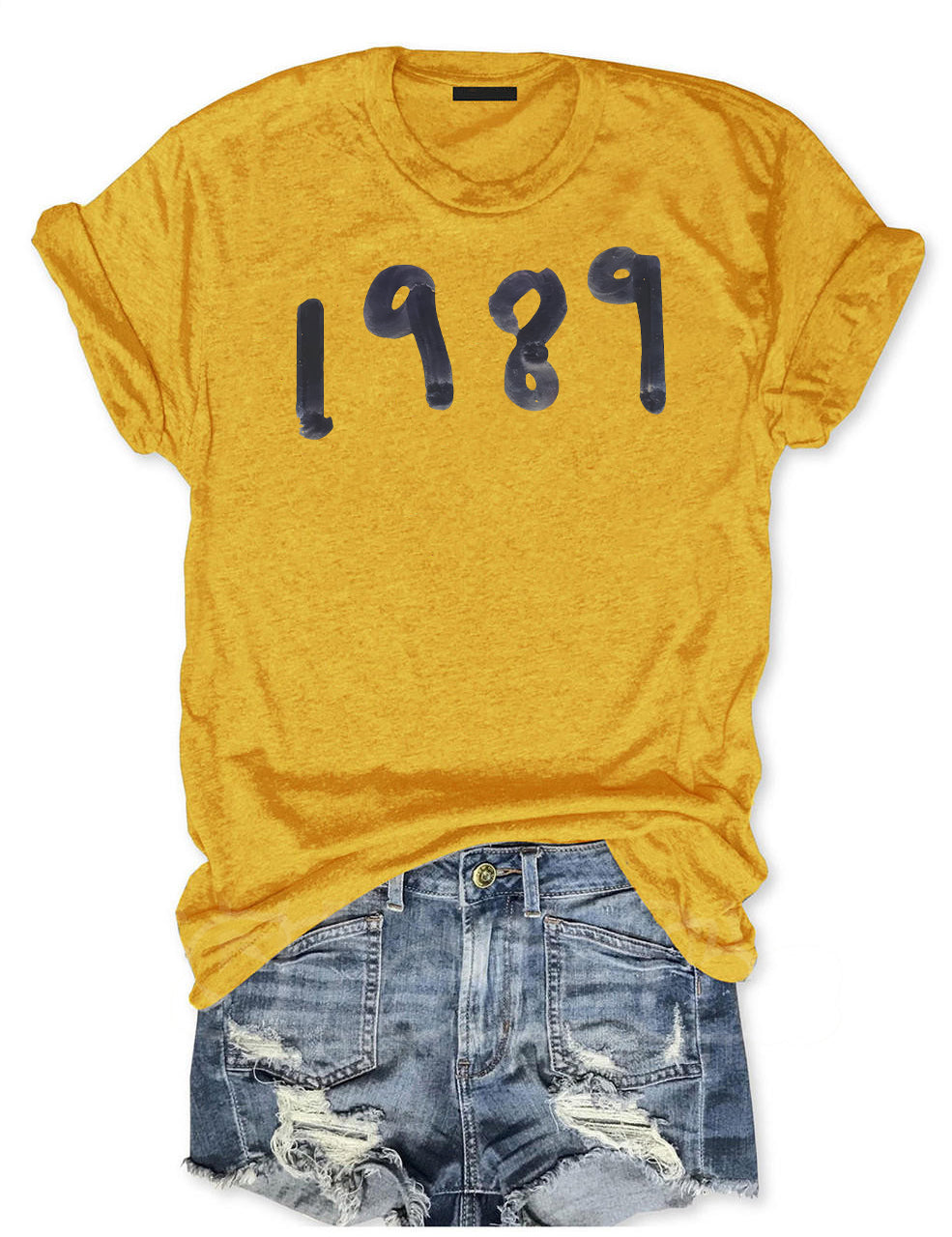 Album 1989 Taylor Vintage T-shirt