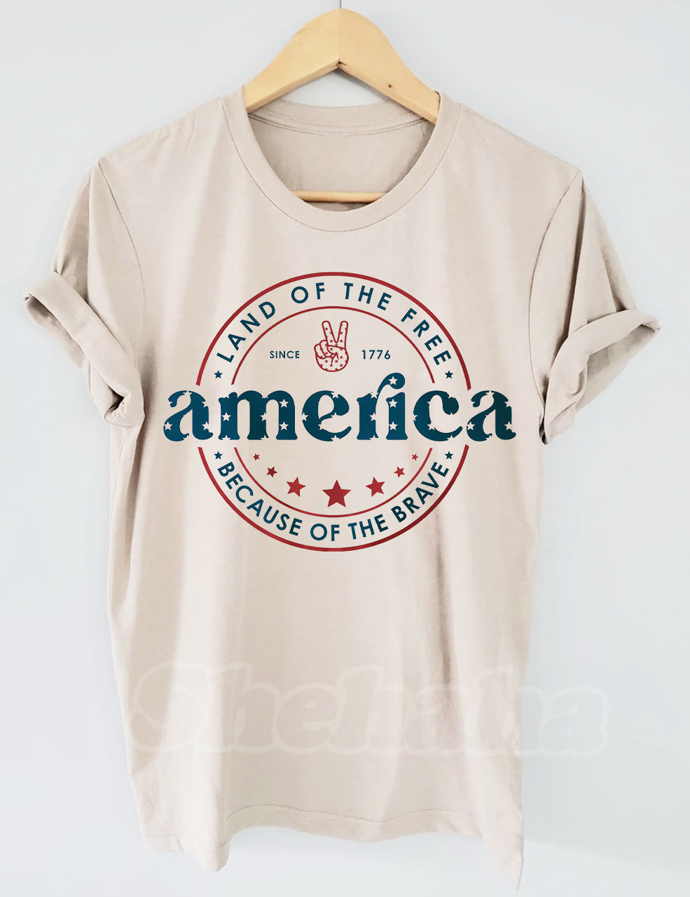 America Land Of The Free Because Of The Brave T-shirt