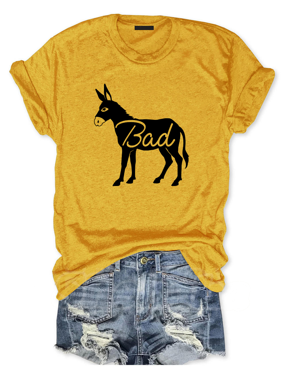 Funny Bad Ass Donkey T-shirt