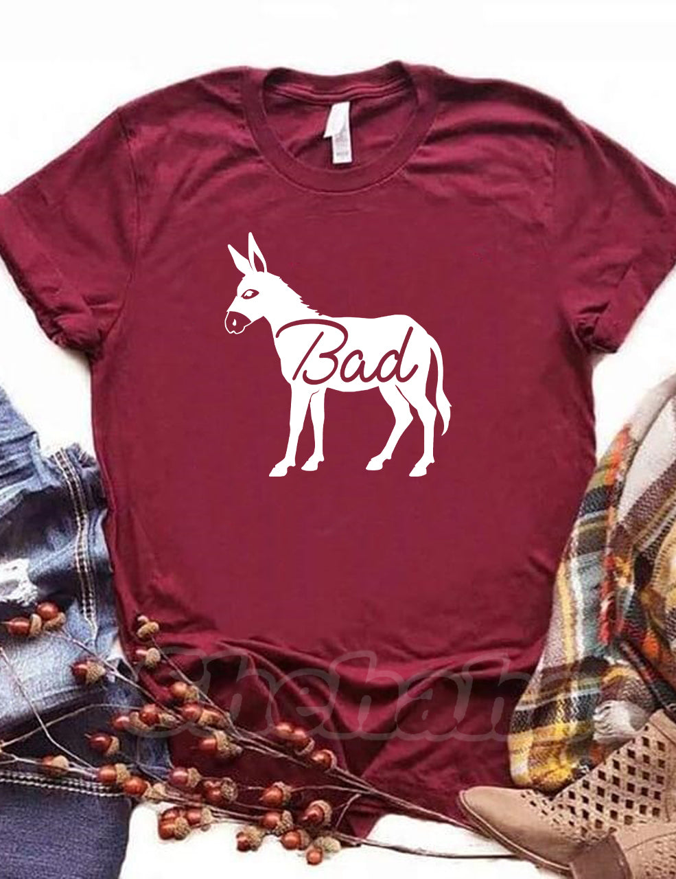 Funny Bad Ass Donkey T-shirt