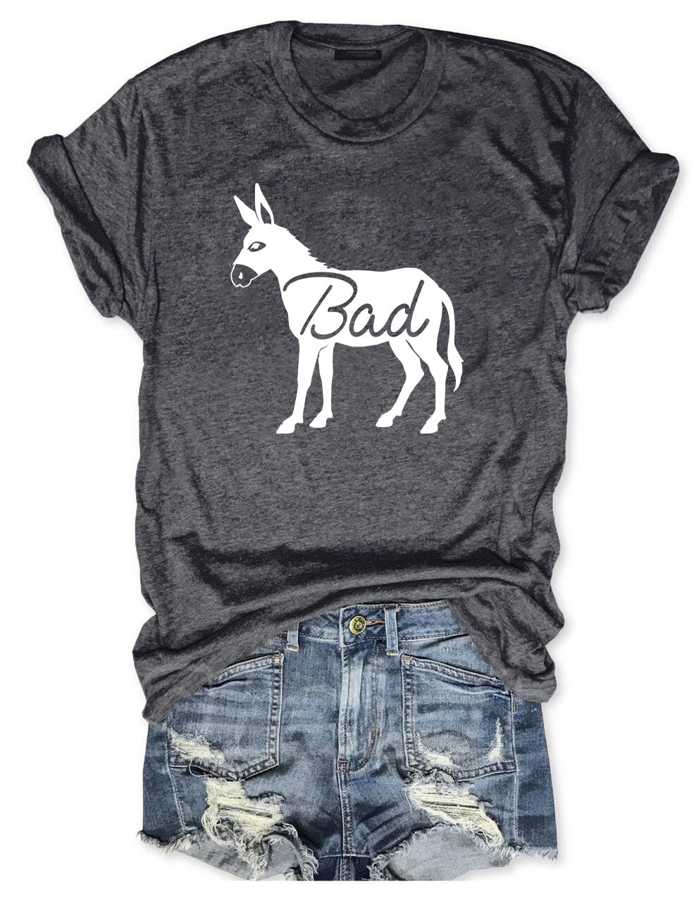 Funny Bad Ass Donkey T-shirt