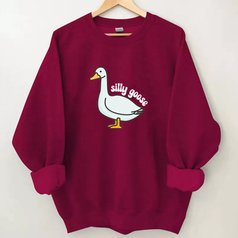 Silly Goose Sweatshirt-Shehaha