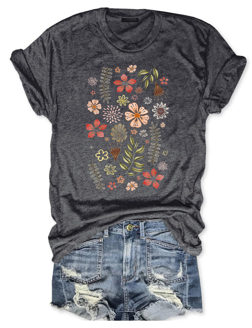 RETRO Flower T-shirt