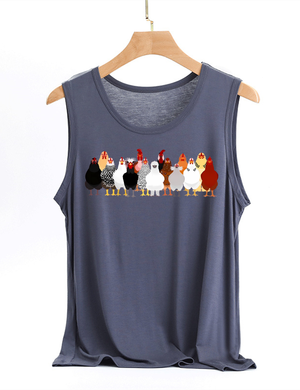 Funny Chicken Tank