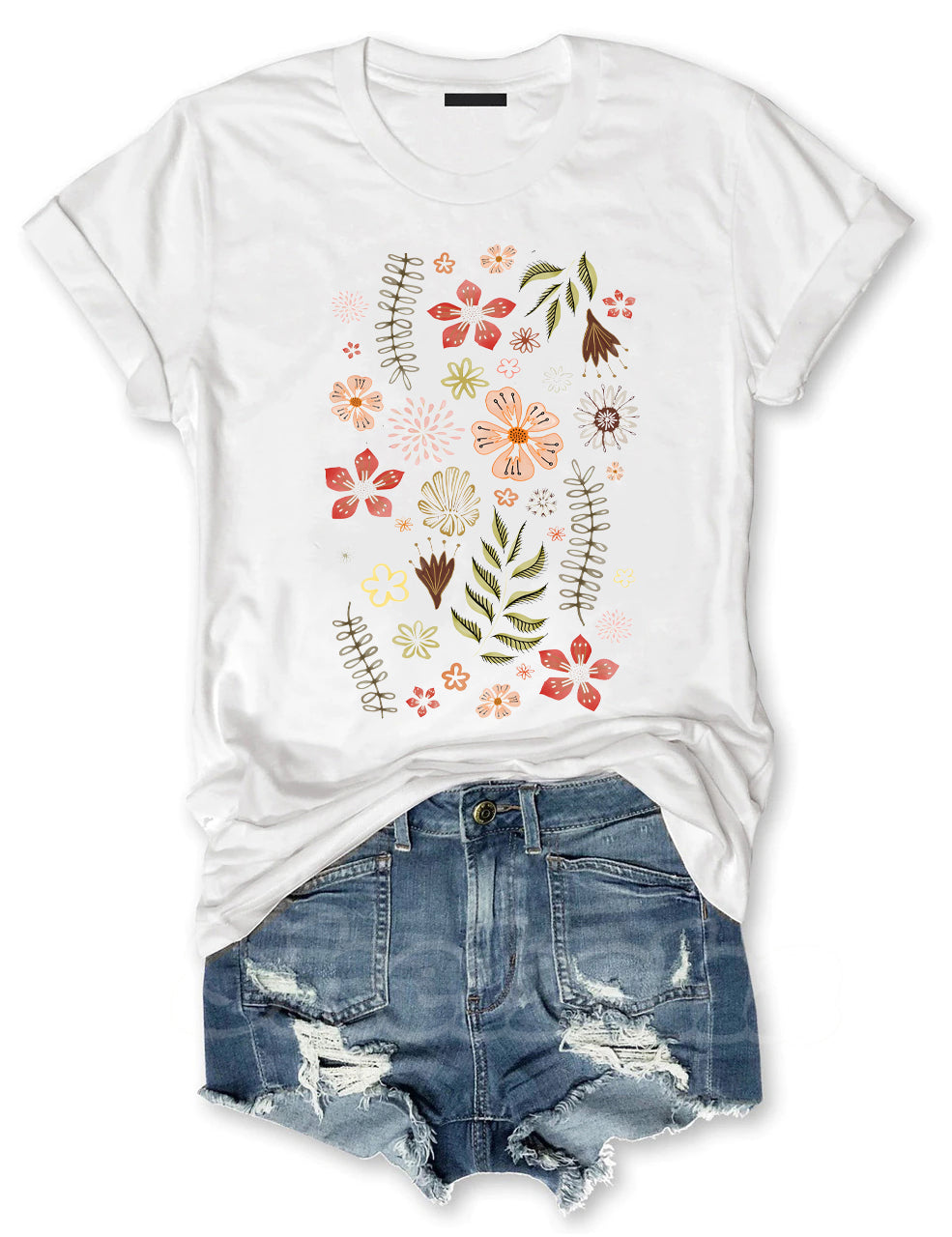 RETRO Flower T-shirt