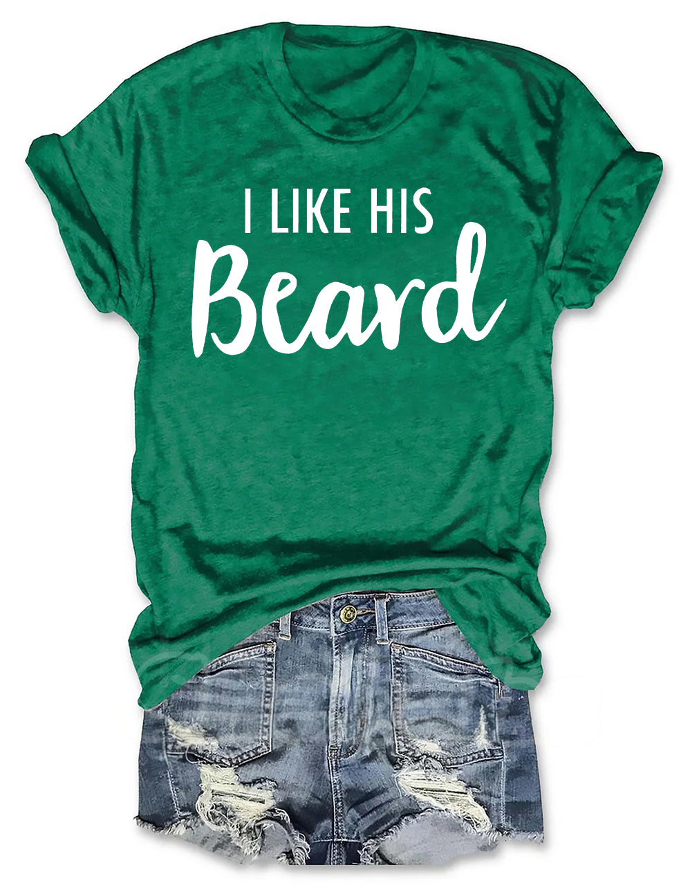 I Like His Beard , I Like Her Butt T-shirt