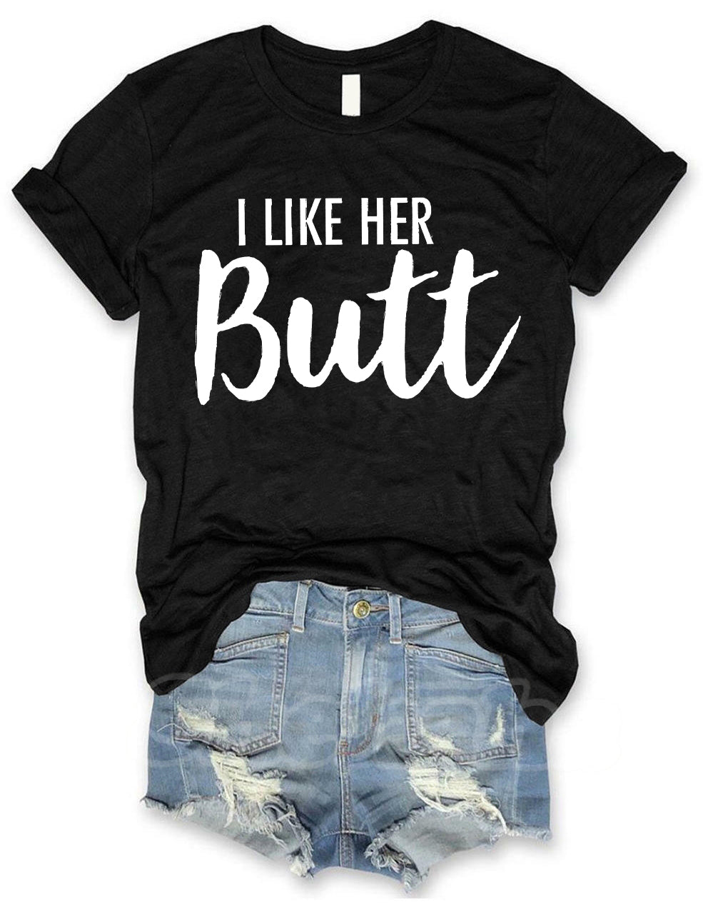 I Like His Beard , I Like Her Butt T-shirt