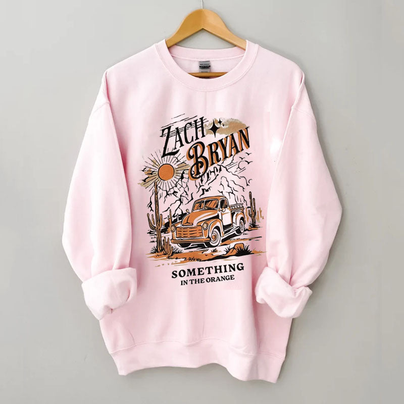 Something In The Orange Sweatshirt