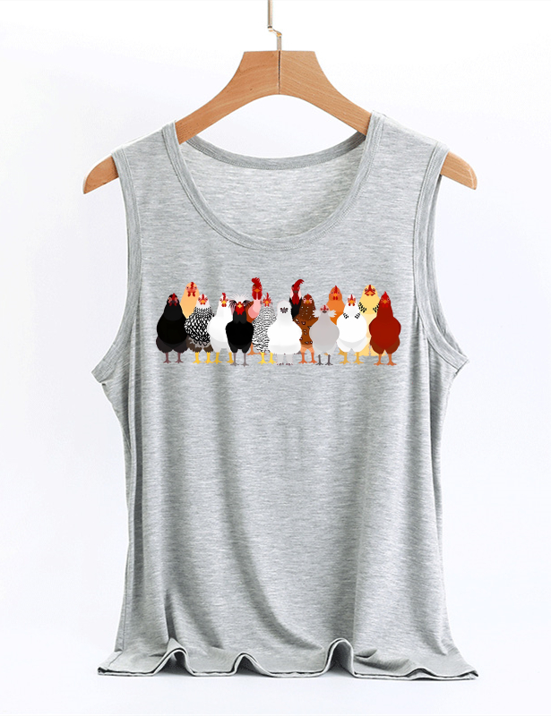 Funny Chicken Tank