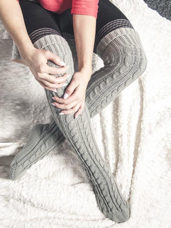 Winter Thigh High SocksShehaha