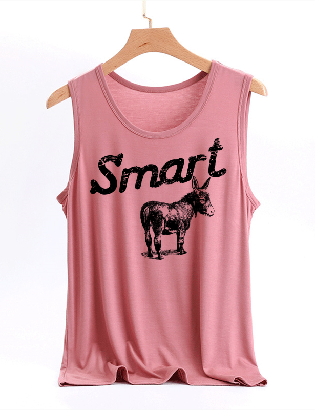 Funny Smart Ass Donkey Tank
