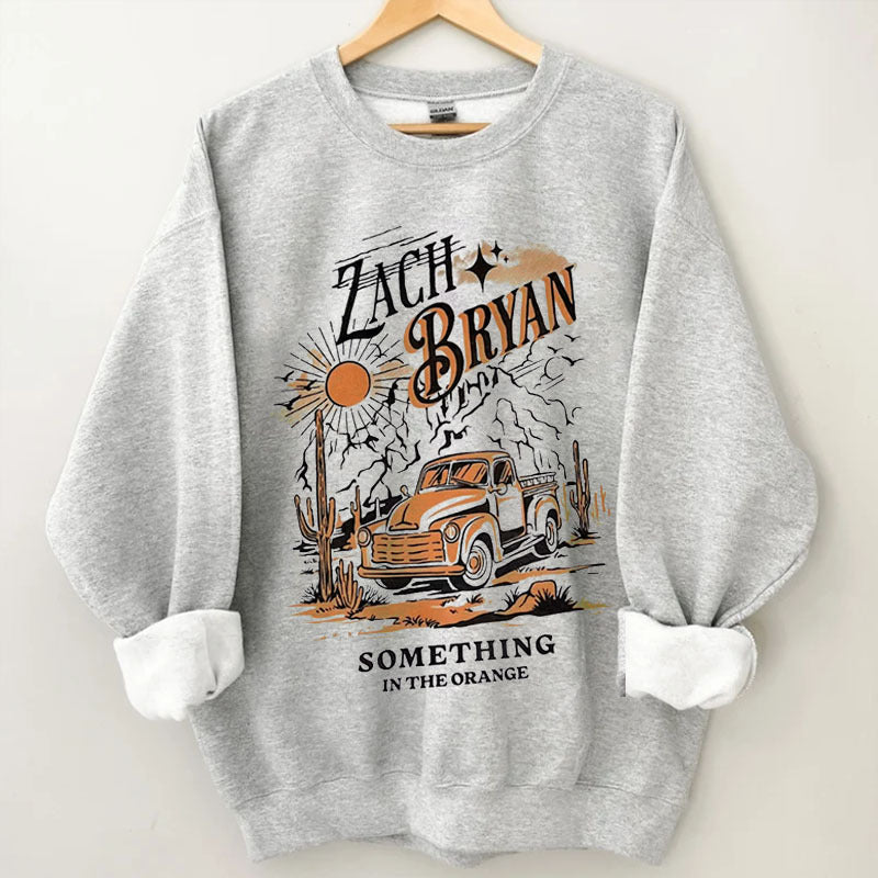 Something In The Orange Sweatshirt