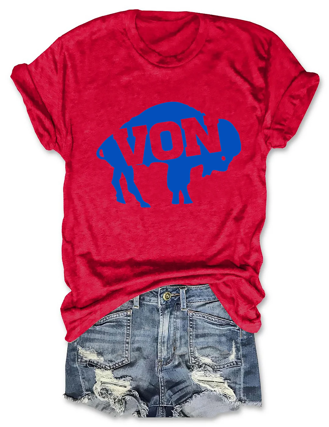 Von Bills Mafia Football T-Shirt