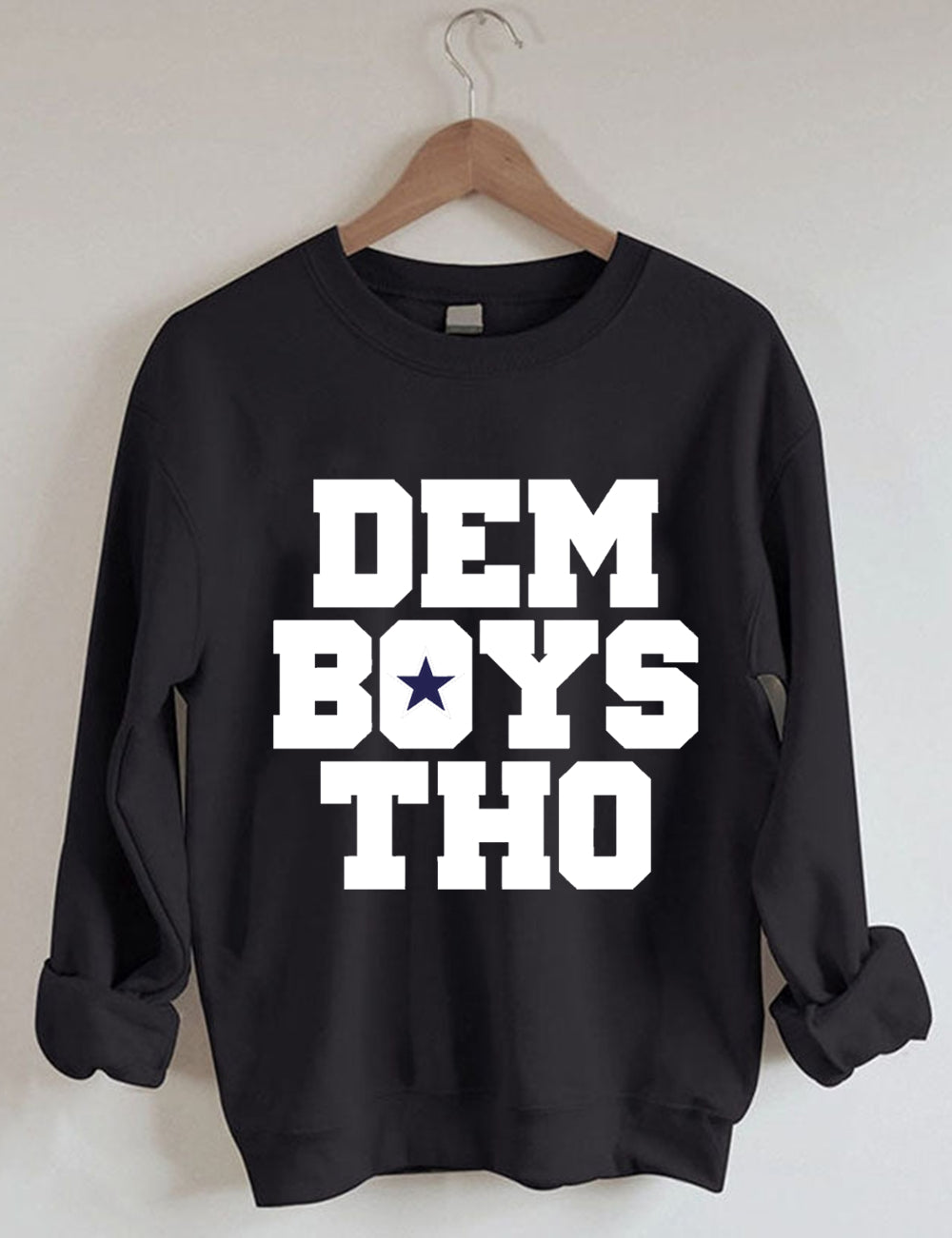 Cowboy Star Football Sweatshirt