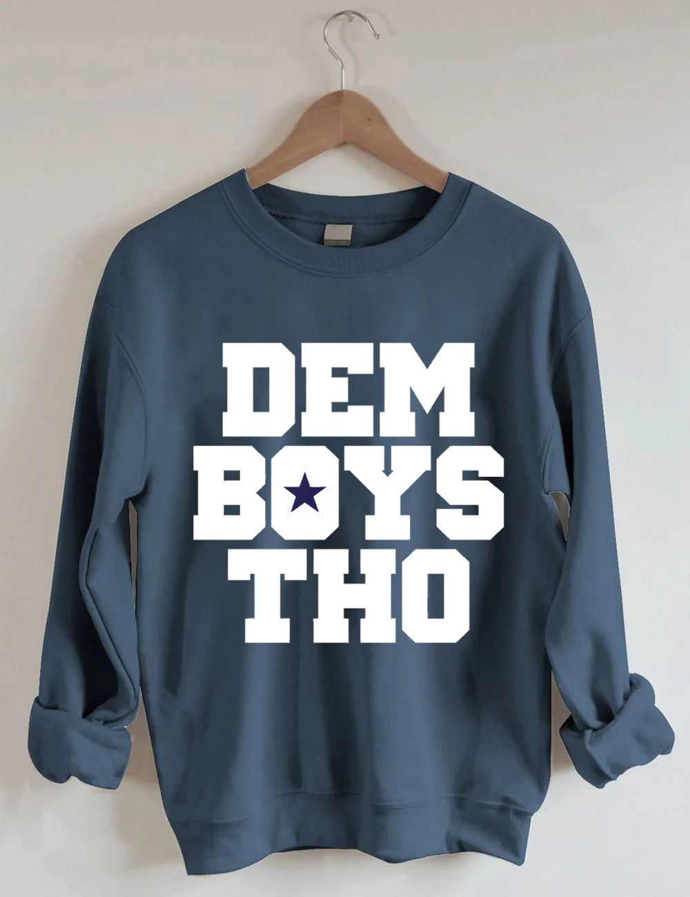 Cowboy Star Football Sweatshirt