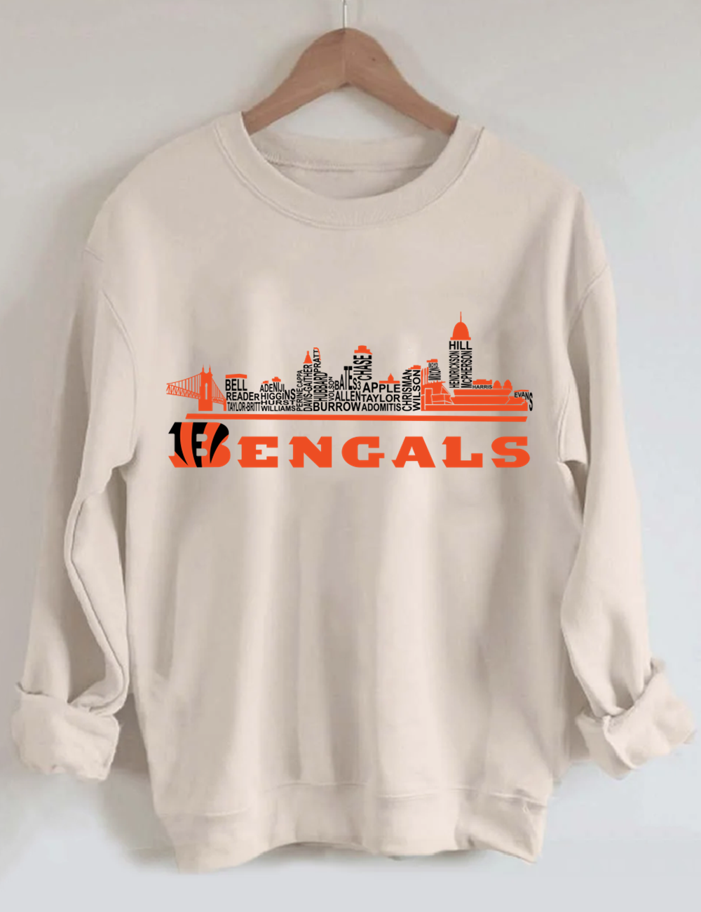 Cincinnati Bengals Football Sweatshirt