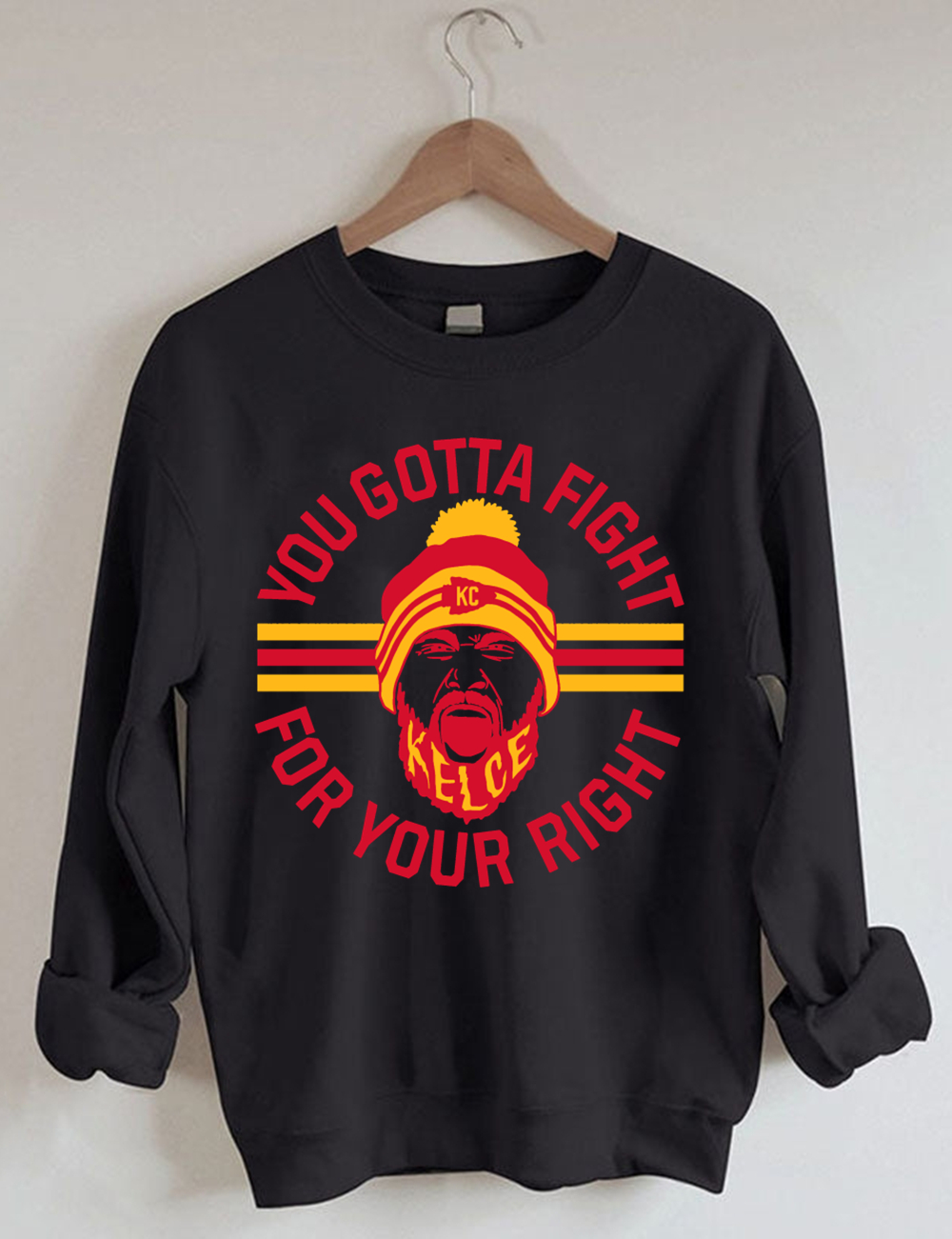 KC Chiefs Football Sweatshirt