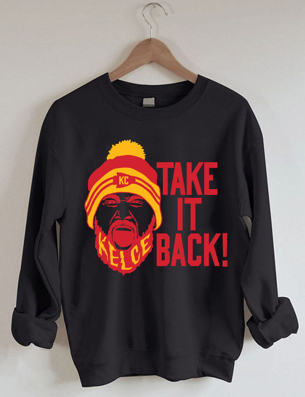 KC Chiefs Football Sweatshirt