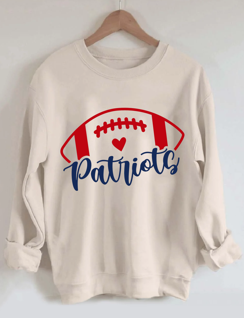 New England Patriots Football Sweatshirt