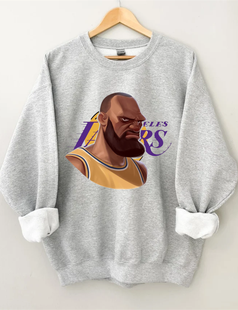 Funny LeBron Los Angeles Lakers Basketball Sweatshirt