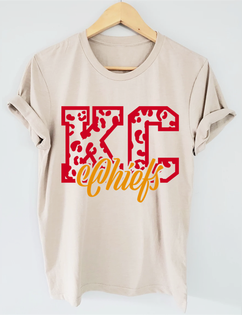 KC Chiefs Football T-Shirt