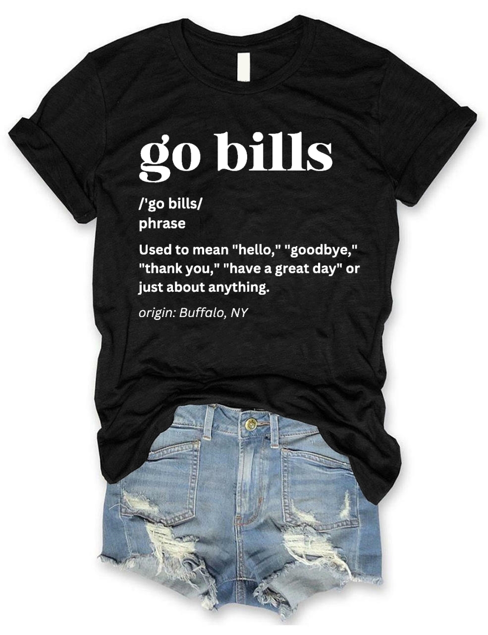Go Bills Football T-Shirt