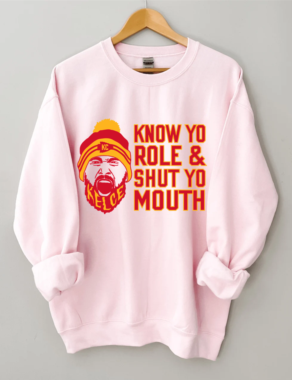 Retro KC Chiefs Mahomes Football Sweatshirt