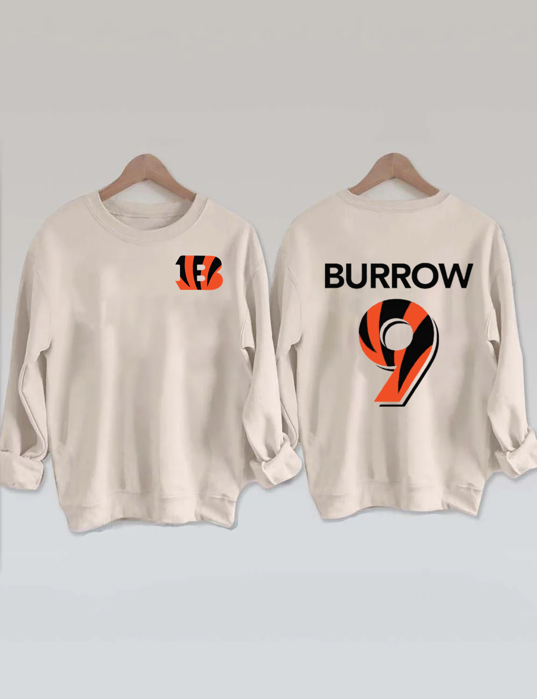 Bengals Burrow Football Sweatshirt