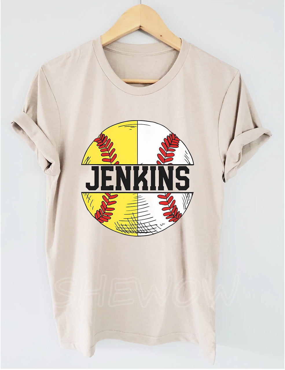 Custom Softball and Baseball T-Shirt