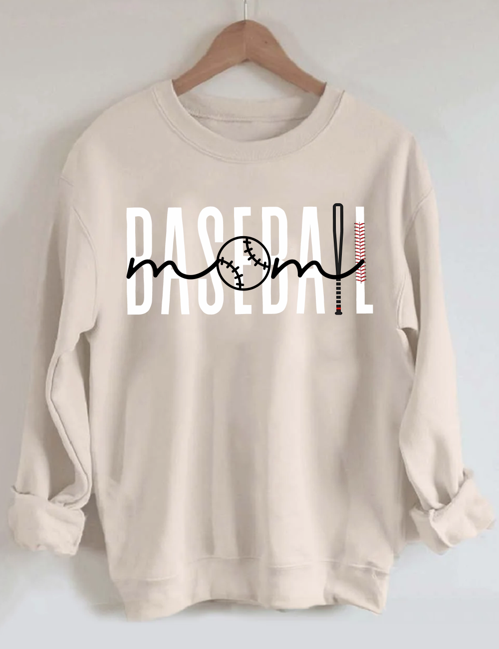 Mom Baseball Club Sweatshirt