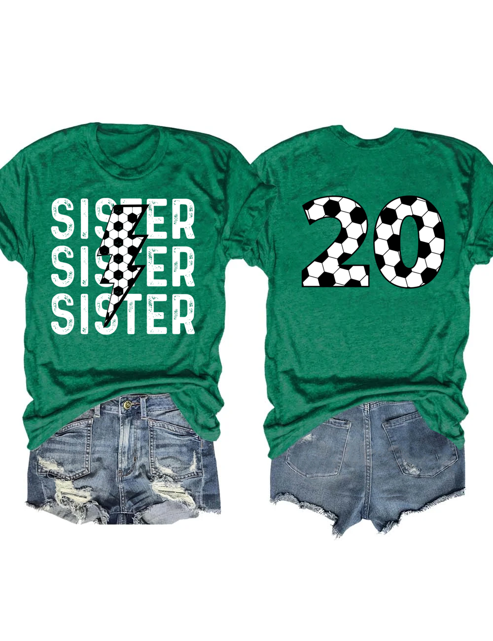 Custom Soccer Sister T-shirt
