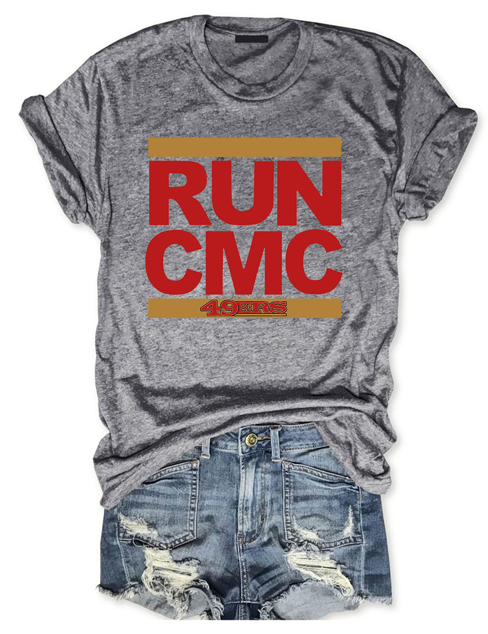 run cmc 49ers shirt