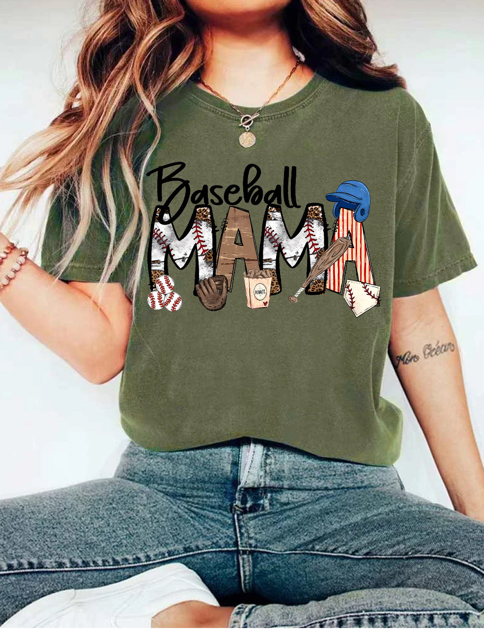 Baseball Mom T-shirt