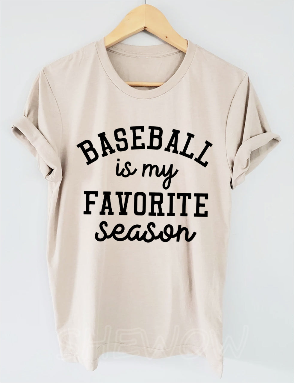 Baseball Is My Favorite Season T-shirt