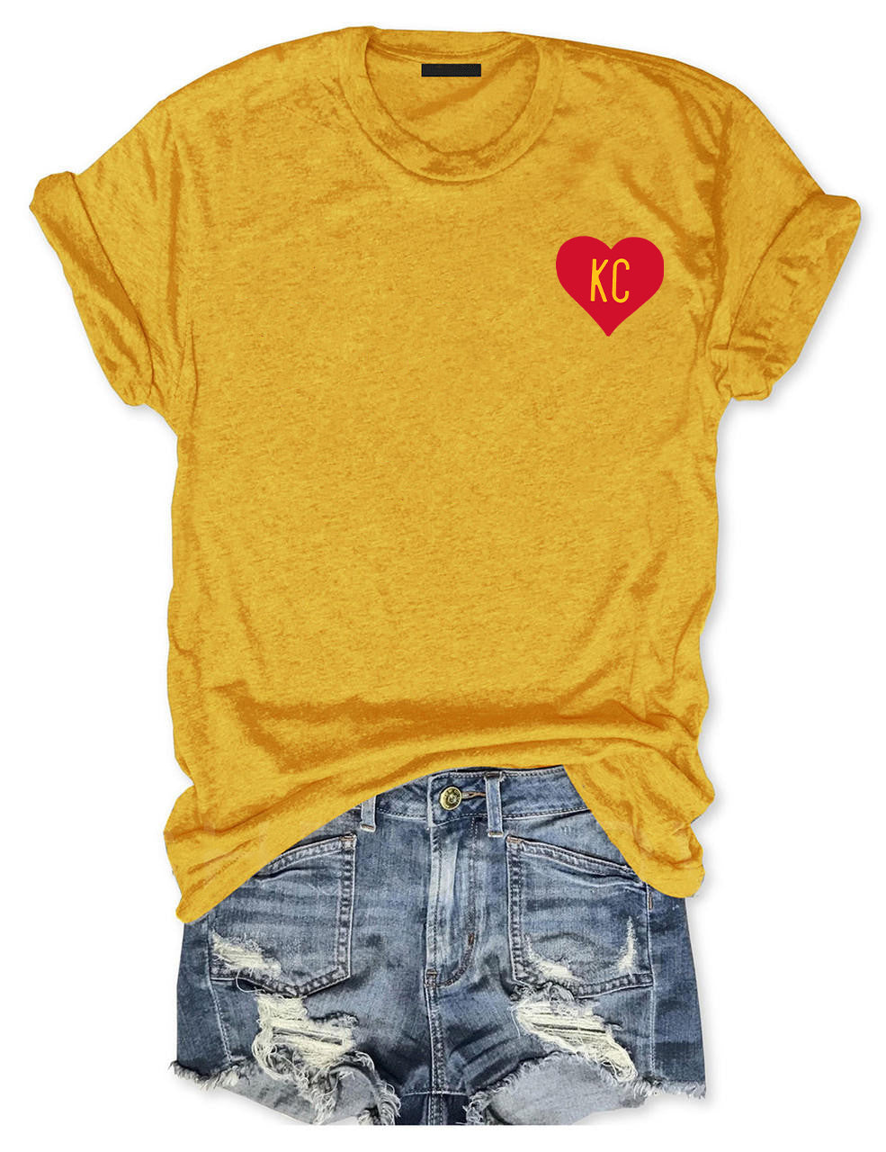 KC Style Customized Number And Name T-shirt