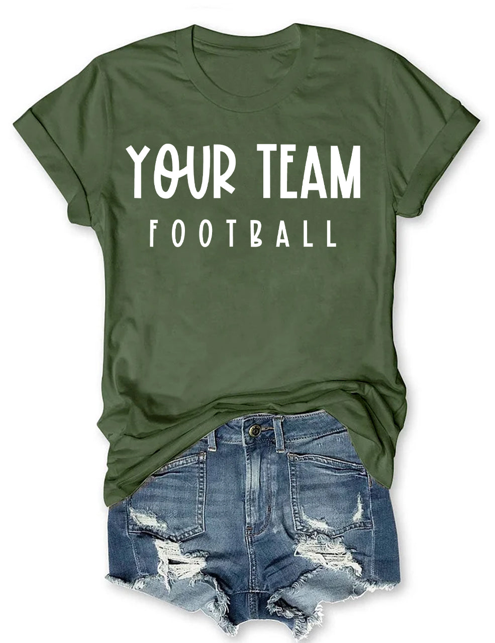 Customized Team Name Or Personal Name ，Sport Name ，Number T-shirt
