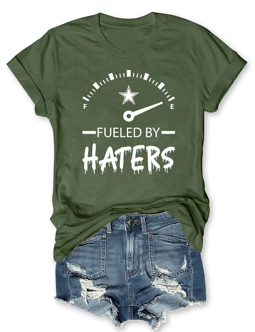 Cowboys Fueled by Haters Football T-Shirt